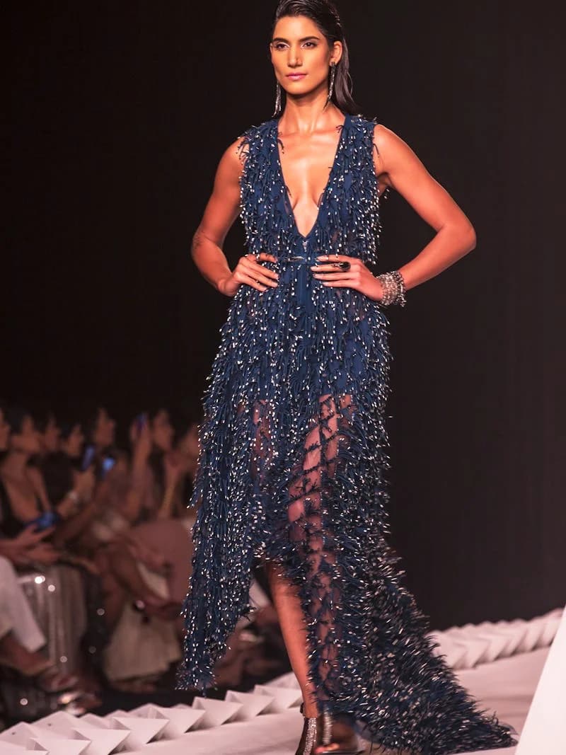 Midnight Blue Gown